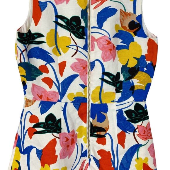J. Crew A-line Sleeveless Dress in Morning Floral. Size 2 - Picture 8 of 14